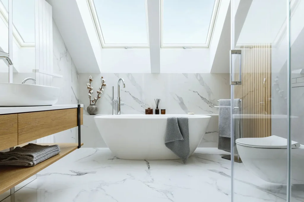 sample image of a bathtub with natural light