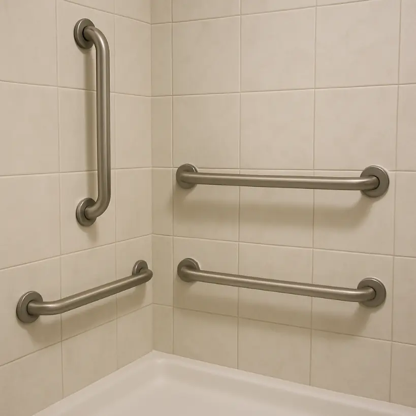 sample photo for bathroom safety equipment